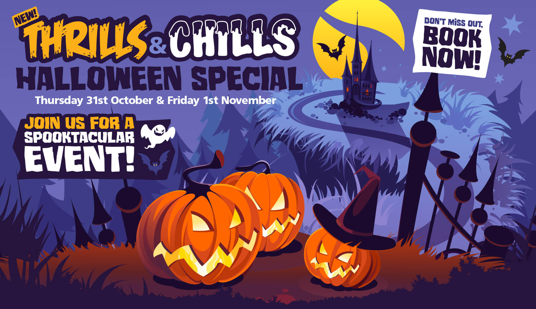 Thrills & Chills Halloween Party - SnowDome